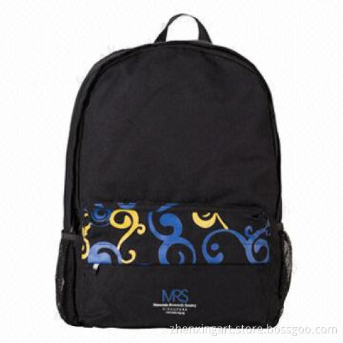 Canvas promotional backpack, simple and competitive price
